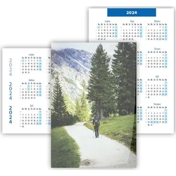 Fotokalendář CDSM - Kapesní kalendář na výšku bez laminace 2026 - KKN-02-01-V