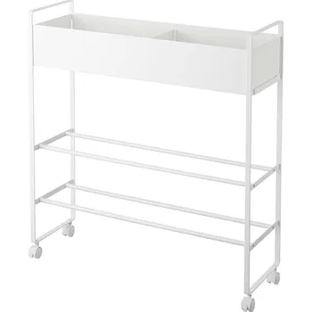 Úložný box Mobilní úložný vozík Yamazaki Tower 5278 bílá 00X