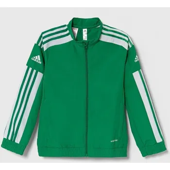 Chlapecké oblečení Dětská mikina adidas Performance SQ21 PREKT GP6440 zelená 77X, vel. 116