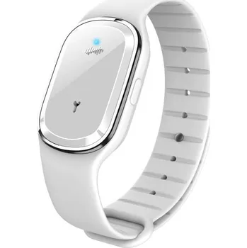 Přípravek proti hmyzu Pest Reject - Designový ultrazvukový náramek proti komárům M1 Bílá