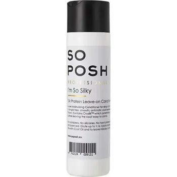 Kosmetika pro psa SO POSH Bezoplachový hedvábný kondicionér Silky 250ml (Kondicionér pro mezivýstavní péči o dlouhou srst.)