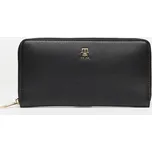 Peněženka Tommy Hilfiger TH Monogram Zip-Around Wallet Black Universal