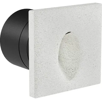 Venkovní osvětlení LED zapuštěná svítidla Bast, Oval - šedá