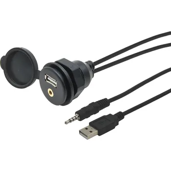 Bluetooth vysílač 226081 USB / JACK 4pól. zásuvka s kabelem