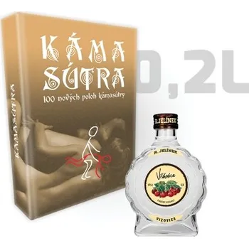 Kámasútra - 100 nových poloh kámasútry - Léčivá kniha s Višňovicí 0,2 l LK-0041-02l-VIS Nižší cena pro více kusů!