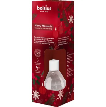 Svíčka Bolsius Diffuser vonná stébla 60 ml True Glow Merry Moments