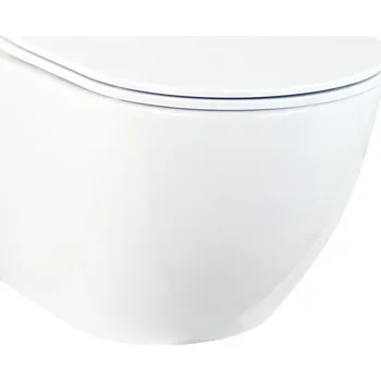 Klozet Hydroland Závěsná WC mísa se SoftClose sedátkem Karat, bílá