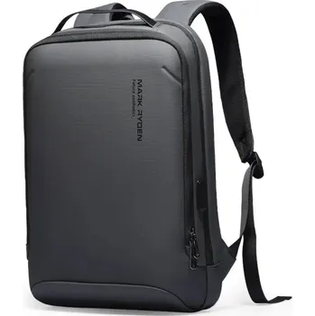 Městský batoh Slim batoh na notebook – odolný, USB port, elegantní styl Barva (Varianta): Darker Gray