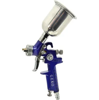Stříkací pistole GEKO G01185RO Stříkací pistole HVLP mini, kov. zásobník 150ml max. 3bar / Bez krabice