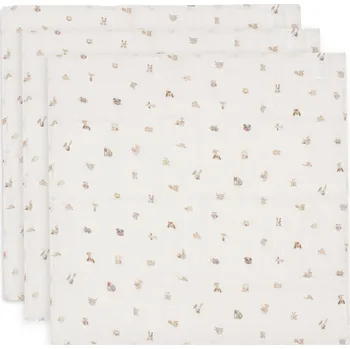 Zavinovačka Jollein Pleny 3 ks 70x70 cm Animal Friends