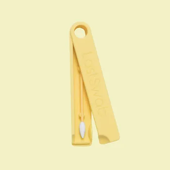 Vatová tyčinka LastSwab Beauty - opakovaně použitelná tamponová tyčinka pro líčení a odličování, 1ks Barva: Žlutá