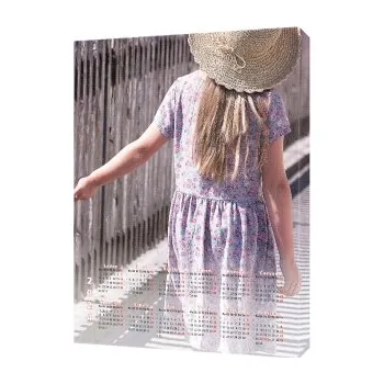 Fotokalendář Roční fotokalendář na plátně 30x40 nástěnný foto-kalendář 2026 NKRP-01-30x40 Nižší cena pro více kusů!