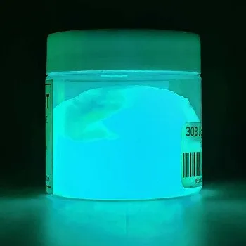 Modelářská barva Svítící pigment Master 50g – 308 Light Blue (Svítící pigment Master 50g – 308 Light Blue)