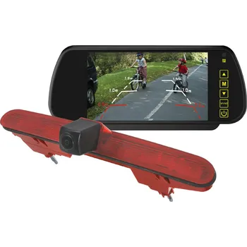 Couvací kamera 228530 95AHD Sestava monitor v zrcátku + park.kamera PSA/Toyota