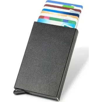 Peněženka Slim peněženka s RFID ochranou – chytrý pop-up držák Barva (Varianta): Černá