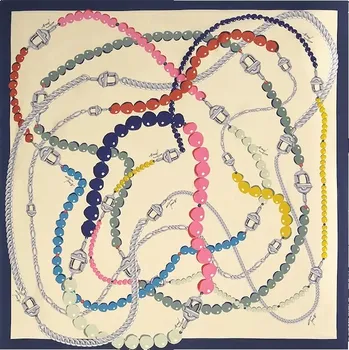 Šátek Šátek Tous TEXTIL dámský, tmavomodrá barva, 2002303633 01A, vel. ONE SIZE