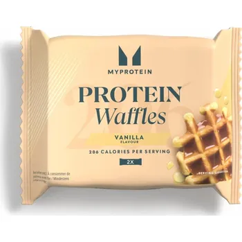 MyProtein Protein Waffles, 50 g Příchuť: vanilka
