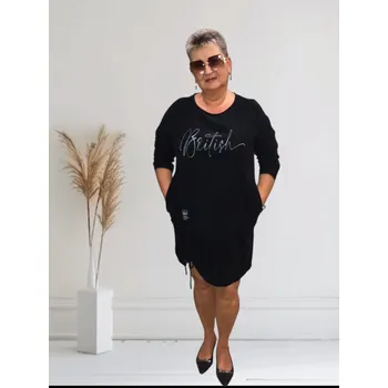 Dámské šaty Joly Manžestrové šaty Černá One size