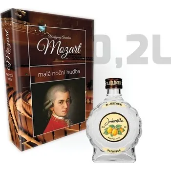 W.A. Mozart - Malá noční hudba - Léčivá kniha s Moravskou Jaderničkou 0,2 l LK-0039-02l-JAD Nižší cena pro více kusů!