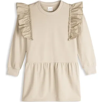 Dívčí šaty GATE Mikinové šaty s volánky 4Y 825-0397/20