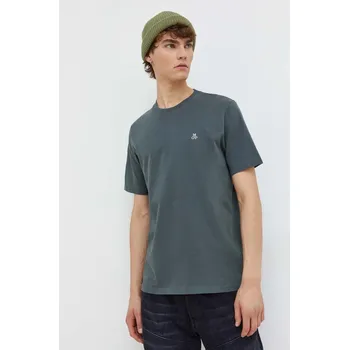 Pánské tričko Bavlněné tričko Marc O'Polo B21201251054 zelená 77X, vel. XL