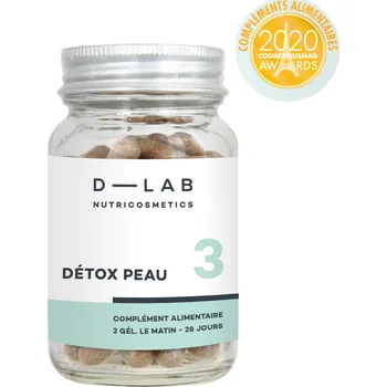 D-Lab Nutricosmetics Detox pro čistou pleť – 1 měsíc Skin Detox - 1 month