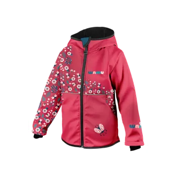 Chlapecká bunda WAMU Softshellová bunda dětská BERUŠKY červená vel. 92-98