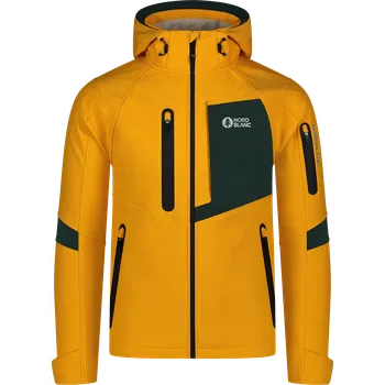 Pánská softshellová bunda NORDBLANC NBWSM8106 ŽLUTÁ XXL