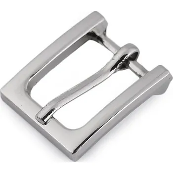 Výprodej - Kovová spona / přezka, průvlek 15 mm - nikl, 1ks Varianta: 1 nikl, Balení: 1 ks