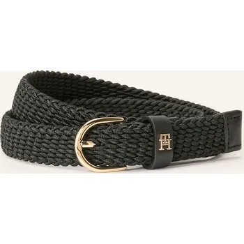 Opasek Tommy Hilfiger Dámský Proplétaný Opasek, černá, 75