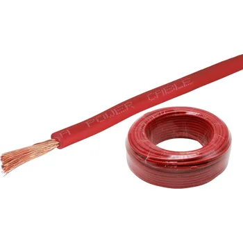 Auto elektroinstalace 232246 R30 Napájecí kabel - rudý 5mm²