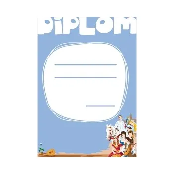 Tiskopis Diplom - princezna - A5 DIP-008-A5 Nižší cena pro více kusů!