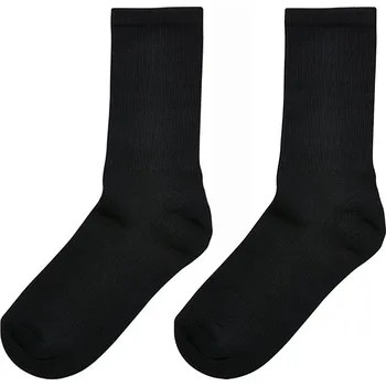 Dámské ponožky Build Your Brand Unisex ponožky Crew Černá 35-38