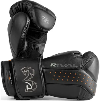 Boxerské rukavice Rival Boxing RB10 Intelli-Shock Bag Gloves, Black Velikost: XL