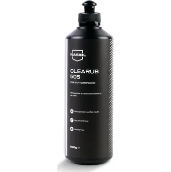 Motokosmetika NASIOL CLEARUB 505-M leštící pasta, jemná, 500g