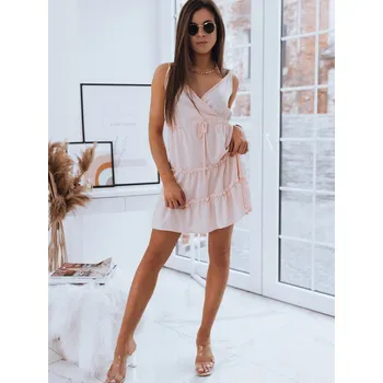 Dámské šaty Dámské šaty LETICIA růžové Dstreet DStreet šedá 1509954