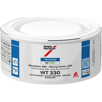 Autolak Spies Hecker Permahyd Hi-TEC Mixing Colour 480 WT 330 blood orange 0,25 l