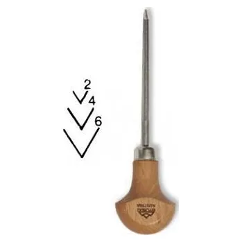 Dláto Rydlo Stubai tvaru V 60° 5841 – šířka 3mm (Rydlo Stubai tvaru V 60° 5841 – šířka 3mm)