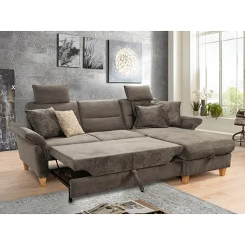 Sedací souprava Rohová sedací souprava ROMANA Pravý roh - s rozkládáním a úložným prostorem