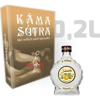 Kámasútra - 100 nových poloh kámasútry - Léčivá kniha s Moravskou Jaderničkou 0,2 l LK-0041-02l-JAD Nižší cena pro více kusů!