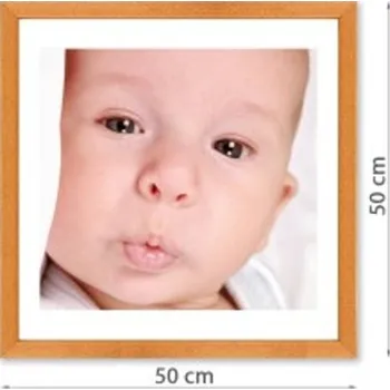 Rám na obraz Fotoobraz v rámu s paspartou 50x50 cm FOPKDL6-50x50 Nižší cena pro více kusů!