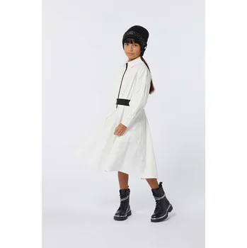 Dívčí šaty Dívčí šaty Karl Lagerfeld Z30183.156.162 bílá 00X, vel. 162