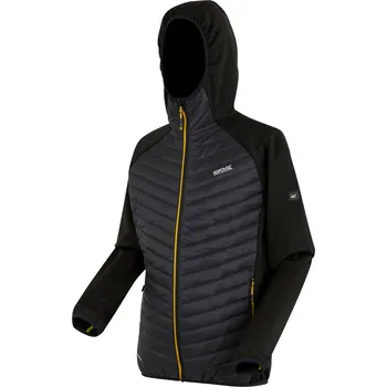 Pánská bunda Regatta Andreson Hybrid Velikost: XXXL / Barva: černá/šedá