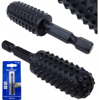 Vrták PŮLKRUHOVÝ RAŠPLOVÝ FRÉZ NA DŘEVO 15MM