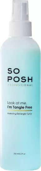 SO POSH Rozčesávací sprej 250ml (Rozčesávací sprej So Posh je vhodný ke každodennímu použití pro všechna plemena, která se cuchají. Usnadňuje česání zplstnatělé suché i mokré srsti a chrání ji před poškozením. Můžete ho použít i pro štěňátka, neoplachuje)