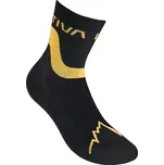 Ponožky LA SPORTIVA Snowrun Socks, Black/Yellow - 38-40