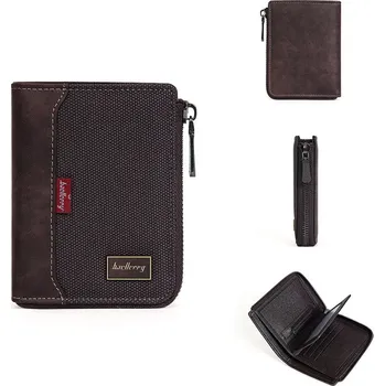 Peněženka Pánská RFID peněženka Baellerry – zip, kapsa, foto přihrádka Barva (Varianta): Kávová