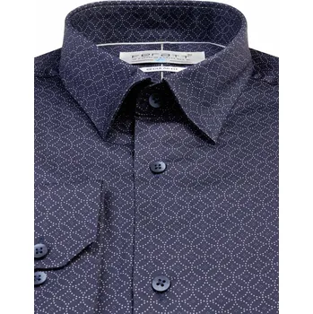 Pánská košile FERATT Košile JAMAL tmavě modrá REGULAR Velikost: XXL
