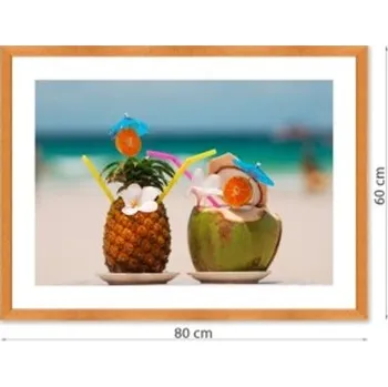 Rám na obraz Fotoobraz v rámu s paspartou 60x80 cm FOPKDL6-60x80 Nižší cena pro více kusů!