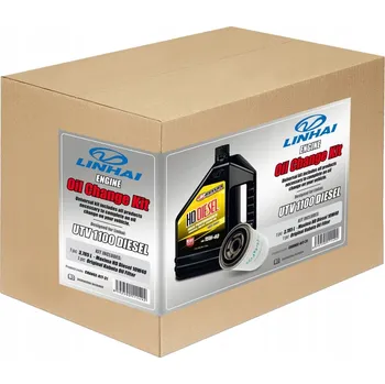 Motorový olej Sada na výměnu motorového oleje + filtr - Linhai UTV 1100 Diesel